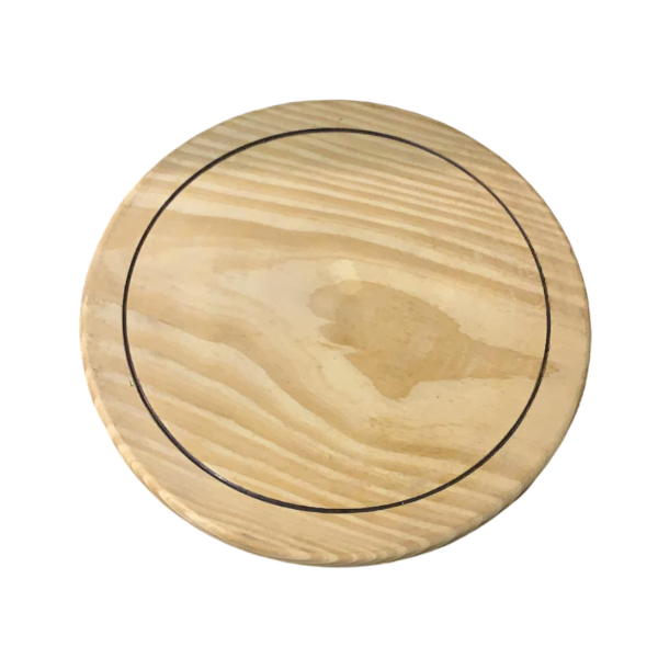 Plato de madera para asado